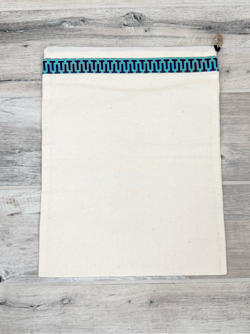 Tory Burch Linen Drawstring Dust Bag